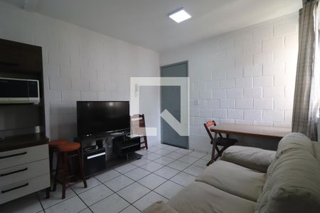 Sala/cozinha de apartamento à venda com 2 quartos, 50m² em Liberdade, Novo Hamburgo