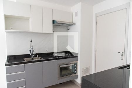 Sala/cozinha de apartamento à venda com 1 quarto, 25m² em Mooca, São Paulo