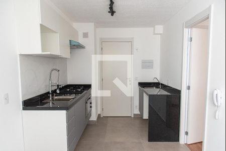 Sala/cozinha de apartamento à venda com 1 quarto, 25m² em Mooca, São Paulo