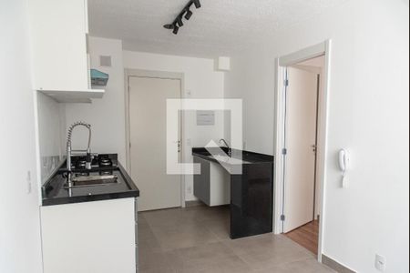 Sala/cozinha de apartamento à venda com 1 quarto, 25m² em Mooca, São Paulo