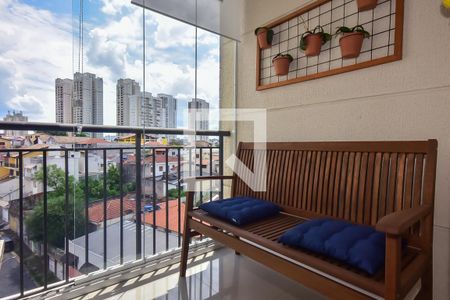 Varanda de apartamento à venda com 2 quartos, 54m² em Jardim Monte Kemel, São Paulo