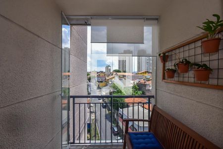 Varanda de apartamento à venda com 2 quartos, 54m² em Jardim Monte Kemel, São Paulo