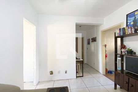 Sala de apartamento à venda com 1 quarto, 60m² em Centro, São Leopoldo