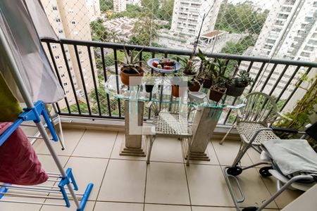 Varanda da Sala de apartamento para alugar com 3 quartos, 67m² em Parque Reboucas, São Paulo