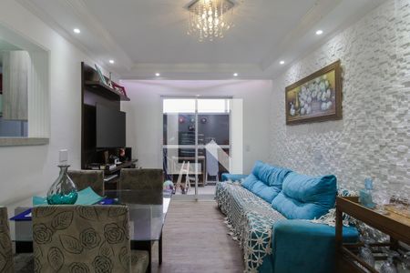 sala - sala de jantar de apartamento para alugar com 2 quartos, 86m² em Vila Augusto, Mauá