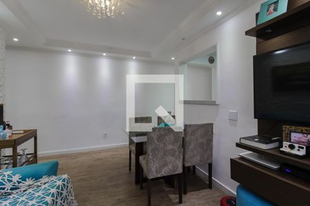 sala - sala de jantar de apartamento para alugar com 2 quartos, 86m² em Vila Augusto, Mauá