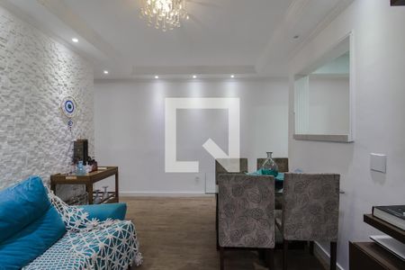 sala - sala de jantar de apartamento para alugar com 2 quartos, 86m² em Vila Augusto, Mauá