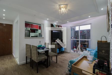 sala - sala de jantar de apartamento para alugar com 2 quartos, 86m² em Vila Augusto, Mauá