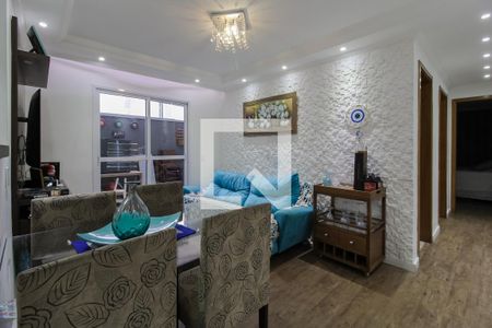 sala - sala de jantar de apartamento para alugar com 2 quartos, 86m² em Vila Augusto, Mauá