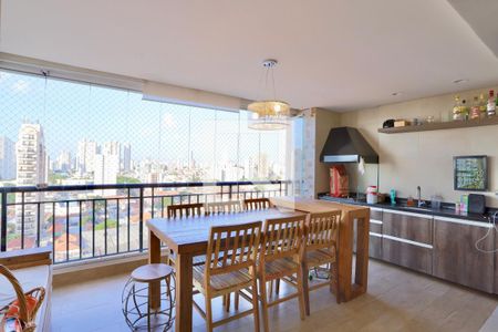 Varanda gourmet de apartamento à venda com 3 quartos, 85m² em Alto da Mooca, São Paulo