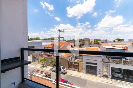 Varanda da Sala de apartamento para alugar com 2 quartos, 45m² em Vila Fernandes, São Paulo