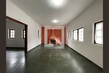 Sala de estar - Sala de Lareira de casa à venda com 4 quartos, 357m² em Jardim Celeste, São Paulo