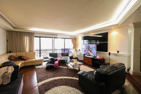 Sala de Estar de apartamento à venda com 4 quartos, 254m² em Santa Paula, São Caetano do Sul