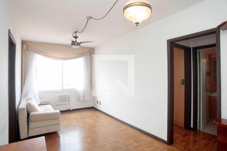 Sala de apartamento à venda com 1 quarto, 45m² em Navegantes, Porto Alegre