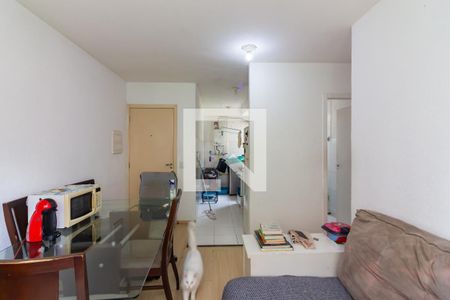 Sala  de apartamento à venda com 2 quartos, 47m² em São Pedro, Osasco