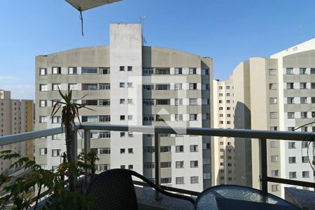 Varanda da Sala de apartamento à venda com 3 quartos, 97m² em Vila Gilda, Santo André