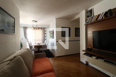 Sala de apartamento à venda com 3 quartos, 97m² em Vila Gilda, Santo André