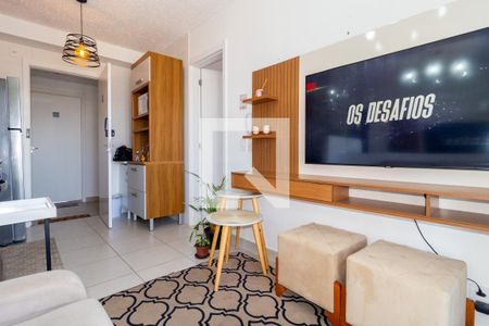 Sala de apartamento para alugar com 1 quarto, 34m² em Belenzinho, São Paulo