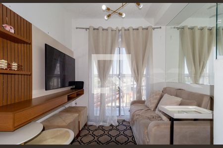 Sala de apartamento para alugar com 1 quarto, 34m² em Belenzinho, São Paulo