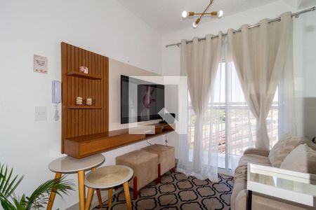 Sala de apartamento para alugar com 1 quarto, 34m² em Belenzinho, São Paulo