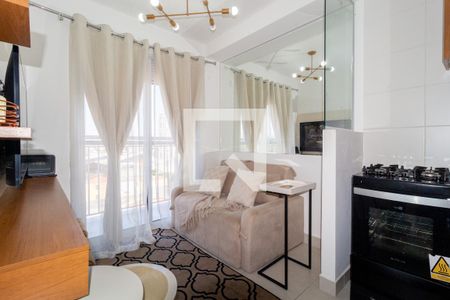 Sala de apartamento para alugar com 1 quarto, 34m² em Belenzinho, São Paulo