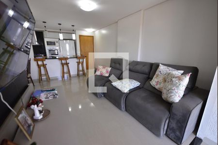 Sala de apartamento para alugar com 3 quartos, 96m² em Residencial Eldorado, Goiânia