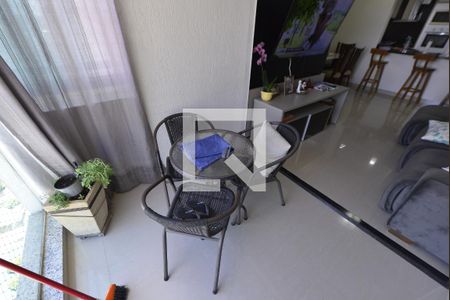 Varanda da Sala de apartamento para alugar com 3 quartos, 96m² em Residencial Eldorado, Goiânia