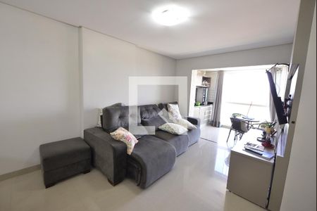 Sala de apartamento para alugar com 3 quartos, 96m² em Residencial Eldorado, Goiânia