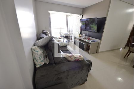 Sala de apartamento para alugar com 3 quartos, 96m² em Residencial Eldorado, Goiânia