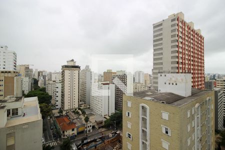 Vista de apartamento para alugar com 1 quarto, 80m² em Cerqueira César, São Paulo