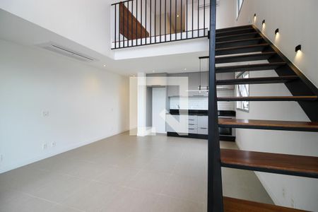 Sala/Cozinha de apartamento para alugar com 1 quarto, 80m² em Cerqueira César, São Paulo