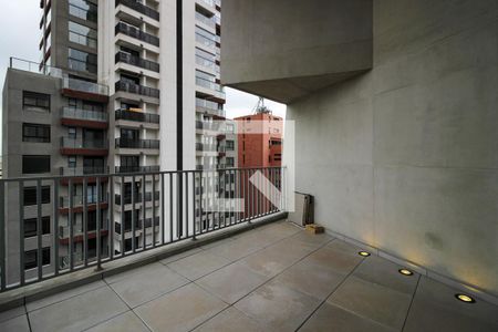 Varanda de apartamento para alugar com 1 quarto, 80m² em Cerqueira César, São Paulo