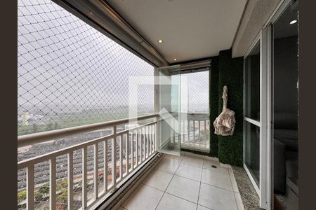 Varanda gourmet de apartamento para alugar com 2 quartos, 67m² em Vila Homero Thon, Santo André