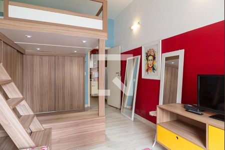 Sala/Quarto de apartamento à venda com 1 quarto, 38m² em Bela Vista, São Paulo