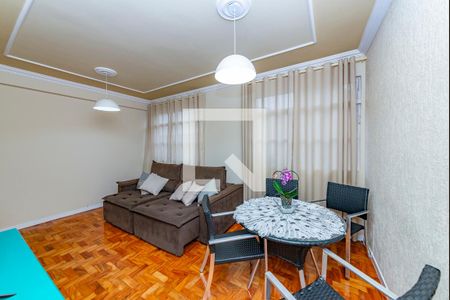 Sala de apartamento à venda com 3 quartos, 110m² em Padre Eustáquio, Belo Horizonte