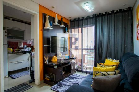 Sala de apartamento à venda com 2 quartos, 54m² em Casa Branca, Santo André