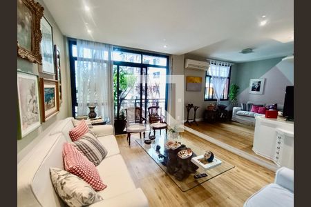 Sala  de apartamento à venda com 3 quartos, 120m² em Gávea, Rio de Janeiro