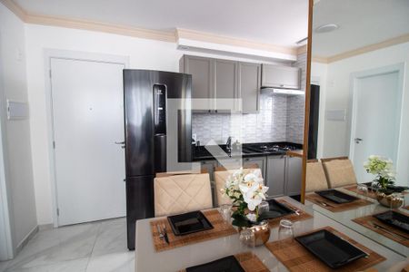 Sala de Jantar de apartamento para alugar com 2 quartos, 37m² em Vila Gomes, São Paulo