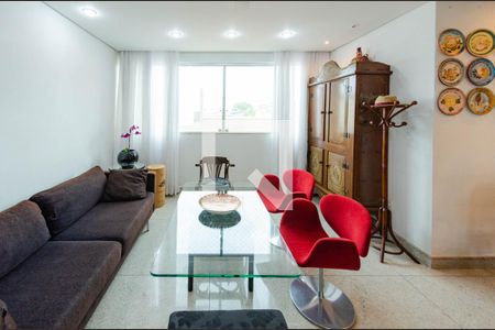 Sala de apartamento à venda com 3 quartos, 93m² em Calafate, Belo Horizonte