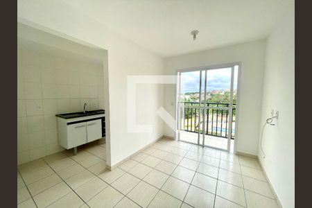 Sala de apartamento para alugar com 2 quartos, 52m² em Residencial das Flores, Várzea Paulista