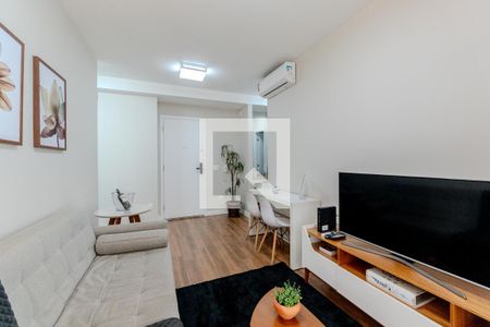 Sala de apartamento à venda com 1 quarto, 50m² em Consolação, São Paulo