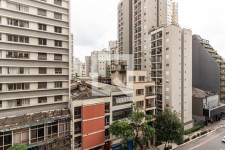 Vista da Sala de apartamento à venda com 1 quarto, 70m² em República, São Paulo