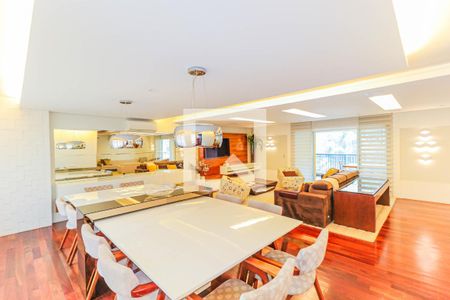 Sala de Jantar de apartamento à venda com 3 quartos, 340m² em Santo Amaro, São Paulo