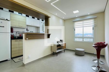 Sala de apartamento para alugar com 2 quartos, 56m² em Parque Renato Maia, Guarulhos