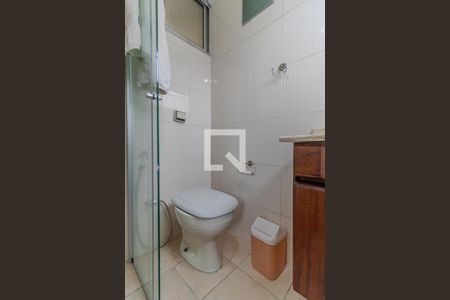 Banheiro da Suíte de apartamento para alugar com 1 quarto, 42m² em Santa Cecilia, São Paulo