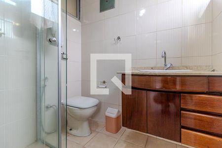 Banheiro da Suíte de apartamento para alugar com 1 quarto, 42m² em Santa Cecilia, São Paulo