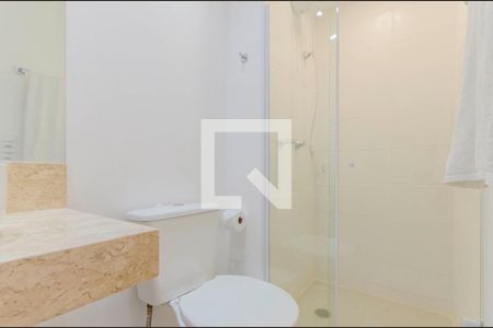 Banheiro de apartamento para alugar com 1 quarto, 34m² em Vila Mariana, São Paulo