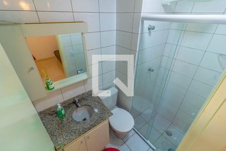 Banheiro de apartamento à venda com 1 quarto, 36m² em Vila Guarani (zona Sul), São Paulo