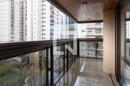 Varanda da Sala de apartamento à venda com 5 quartos, 240m² em Perdizes, São Paulo