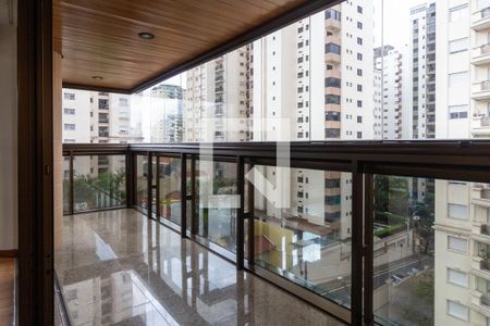 Varanda da Sala de apartamento à venda com 5 quartos, 240m² em Perdizes, São Paulo